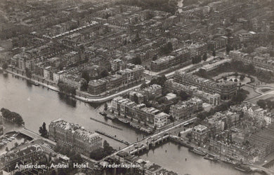 Netherlands Postcard - Aerial View of Amsterdam  VT617