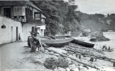 Devon Postcard - Babbacombe Beach, Torquay  SW18149