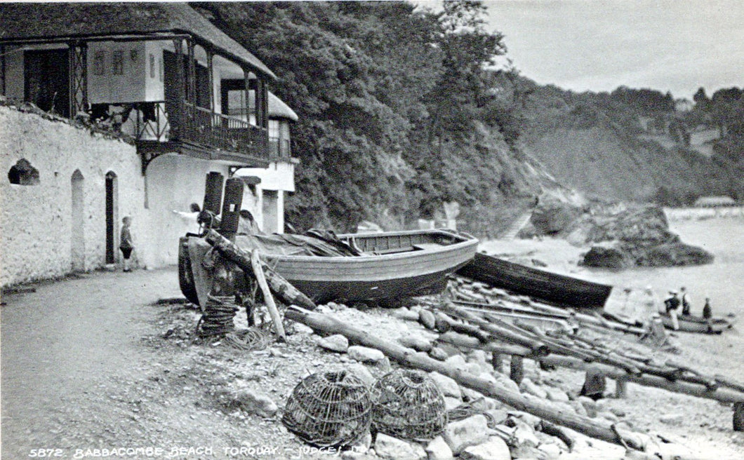Devon Postcard - Babbacombe Beach, Torquay  SW18149