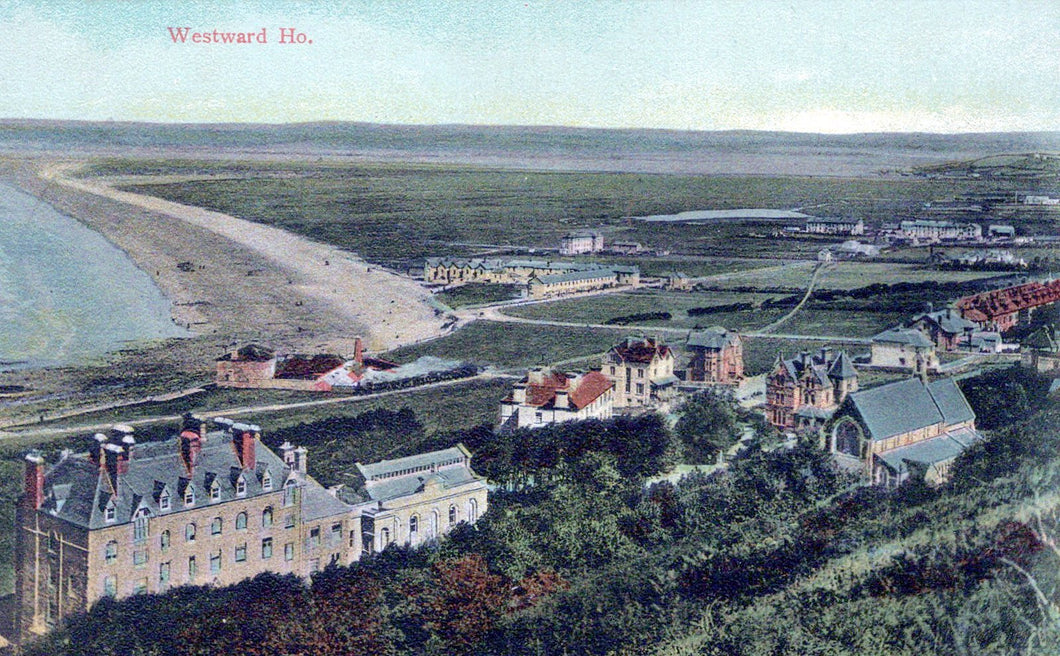 Devon Postcard - Westward Ho Village SW18151