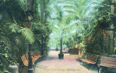 Lancashire Postcard - Blackpool, Tower Roof Gardens   SW18161