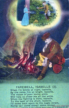 Load image into Gallery viewer, Bamforth Song Card Postcard - Farewell Isabelle (3) SW18358
