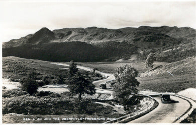 Scotland Postcard - Ben A'An and The Aberfoyle-Trossachs Road  SW18362