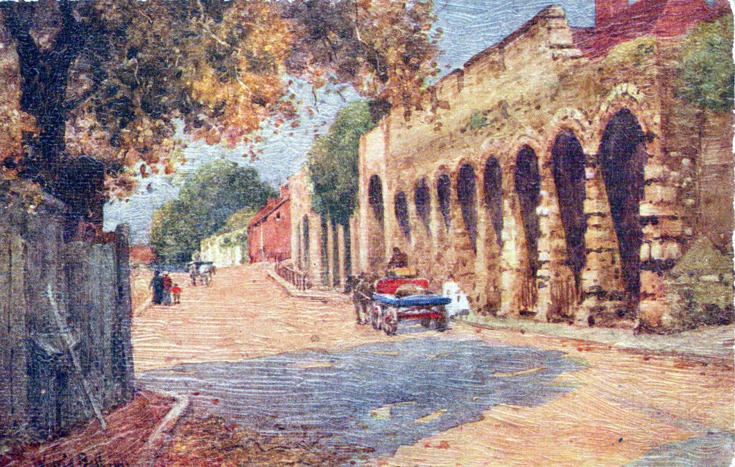 Hampshire Postcard - Old Walls, Southampton  SW18364