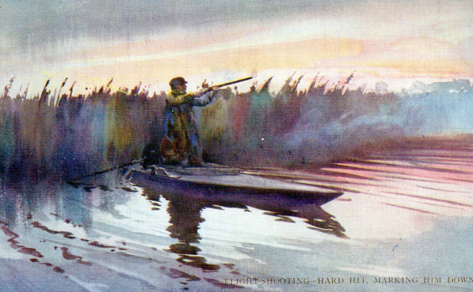 Countryside Postcard - Flight Shooting, Hard Hit  SW18368