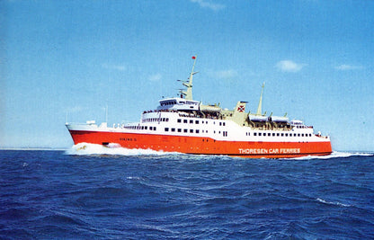 Shipping Postcard - The Thoresen Car Ferry, Isle of Wight  SW18372