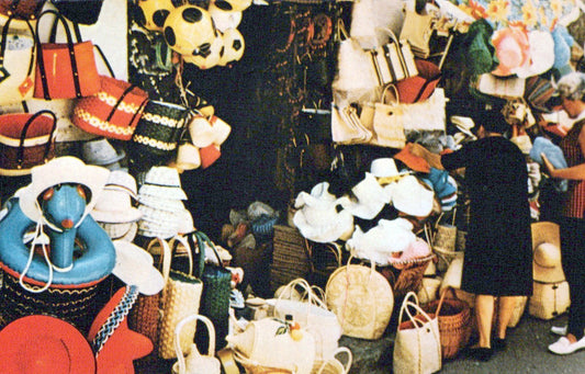 Holiday Postcard - Lyons Tours Are Fun, Street Market  SW18377