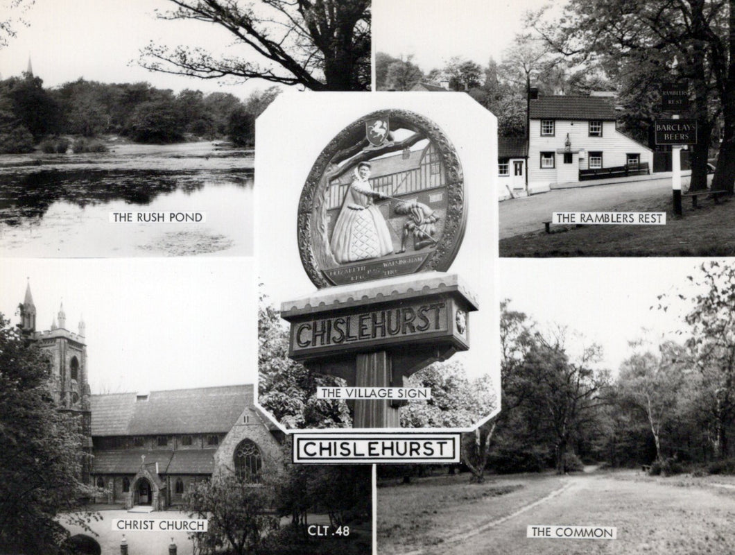 London Postcard  Views of Chislehurst   SW18070