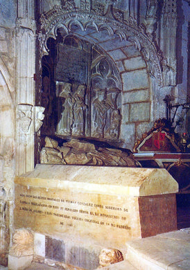 Spain Postcard - Covarrubias, Burgos, Fernan Gonzalez Tomb  SW18075