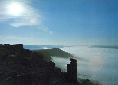 Derbyshire Postcard - Mist Filled Derwent Valley   SW18076
