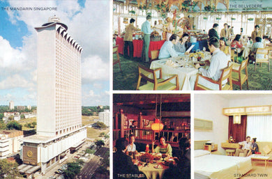 Singapore Postcard - The Mandarin Luxury Hotel   SW18096