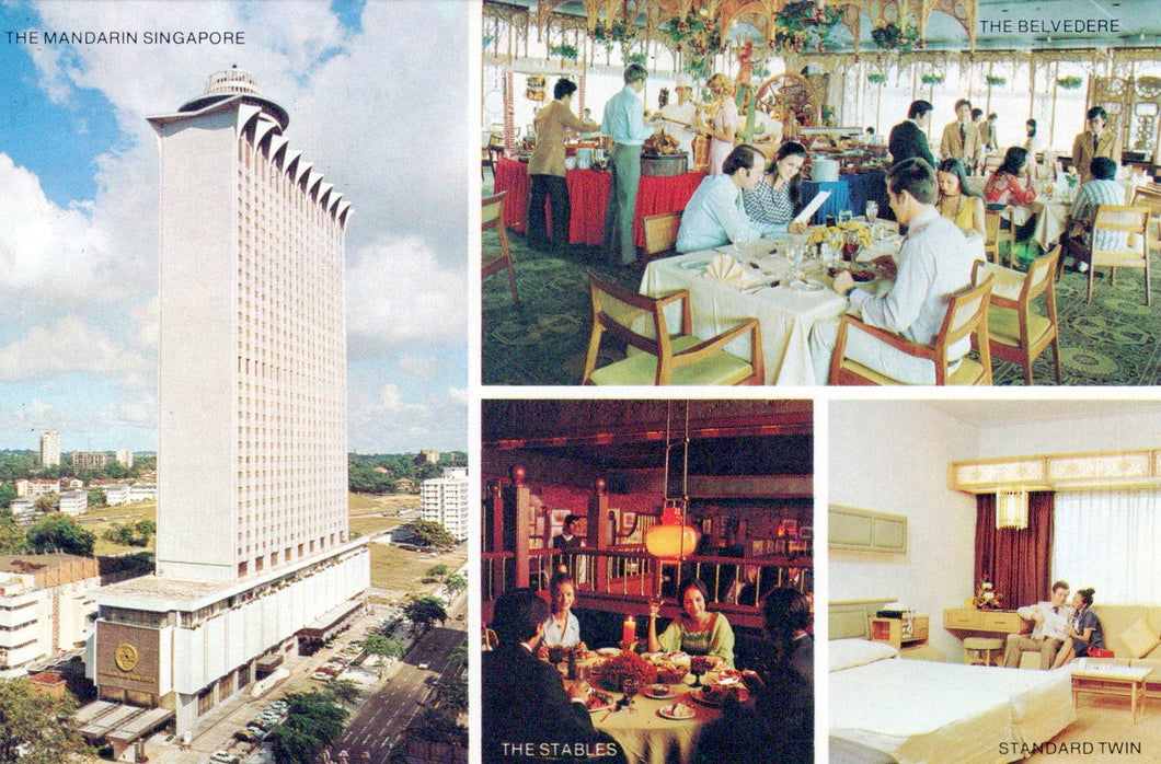 Singapore Postcard - The Mandarin Luxury Hotel   SW18096