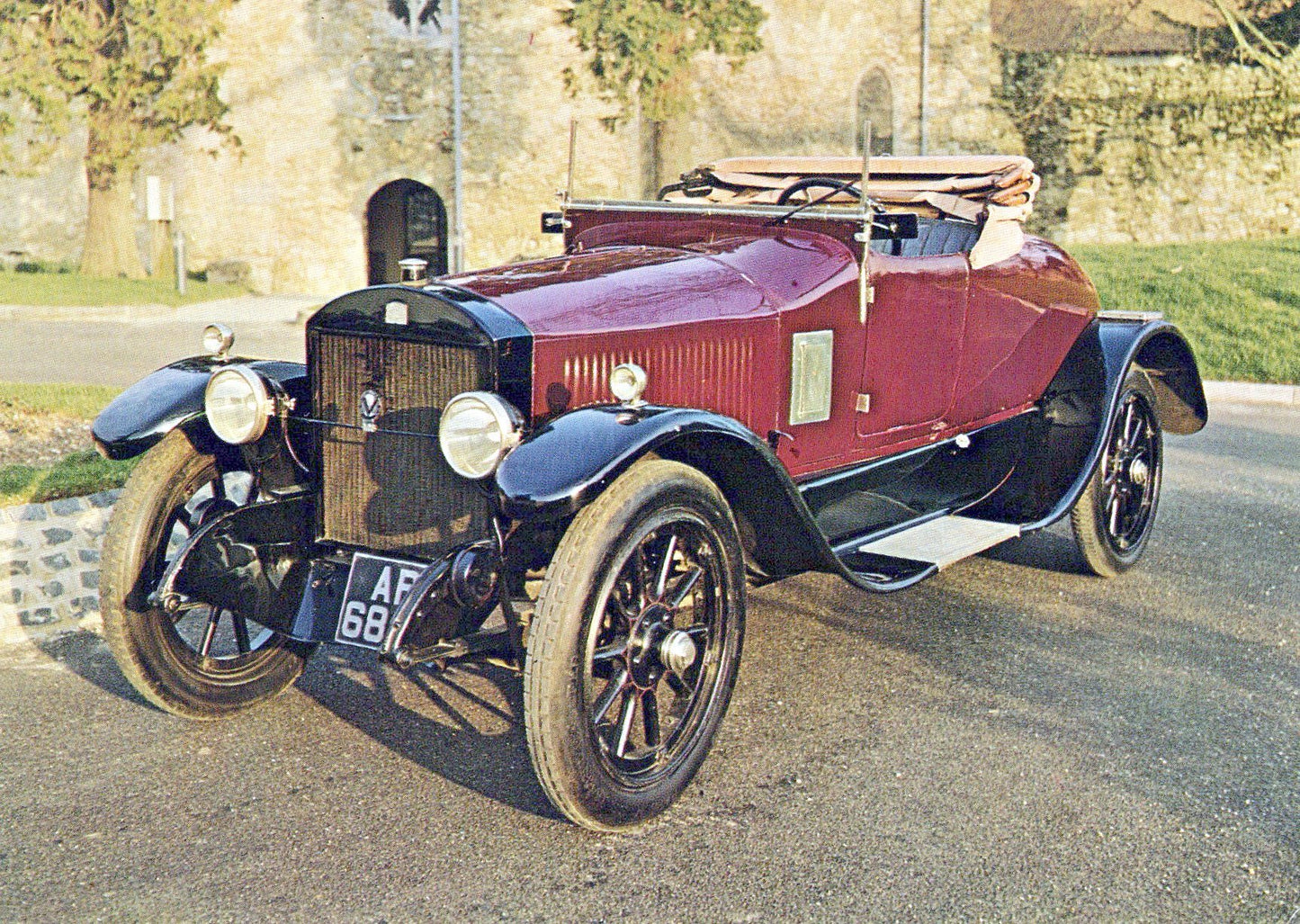 Road Transport Postcard - 1920 Stanley 735-A American Steam Car  SW18102