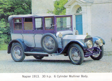 Road Transport Postcard - Napier 1913 30 H.P Vintage Car  SW18104