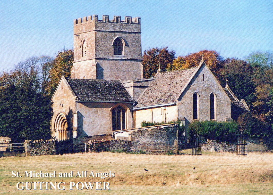 Gloucestershire Postcard - St Michael's Church, Guiting Power  SW18138