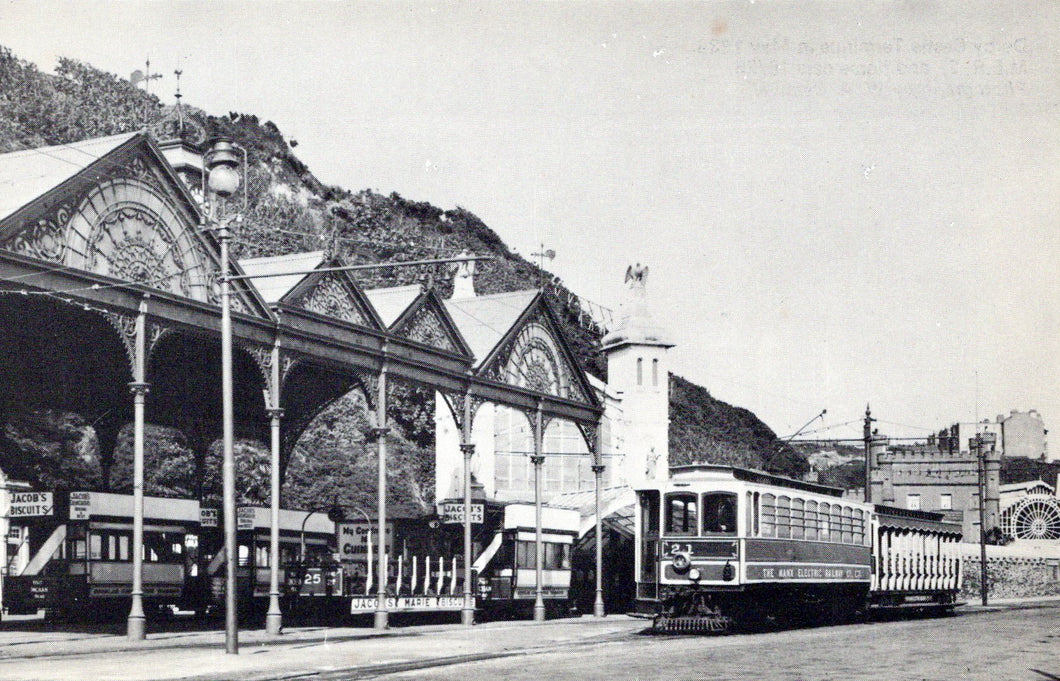 Isle of Man Postcard - Derby Castle Terminus, May 1939 - SW18143