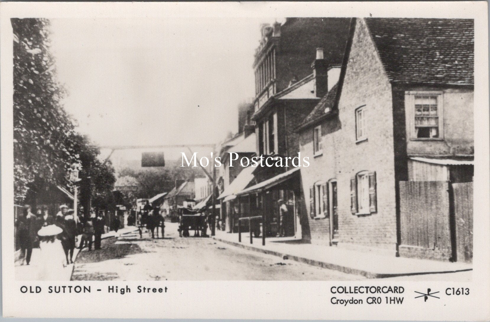 London Postcard - Old Sutton High Street  SW17537
