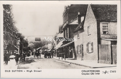 London Postcard - Old Sutton High Street  SW17537