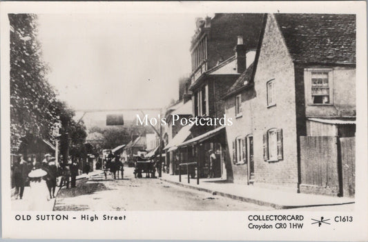 London Postcard - Old Sutton High Street  SW17537