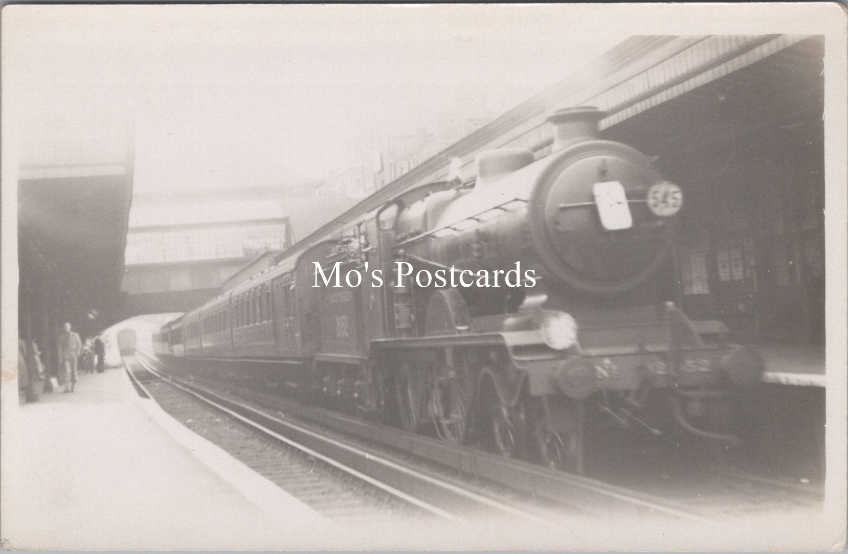 Railways Postcard - Southern Locomotive at Sutton Train Station   SW17557