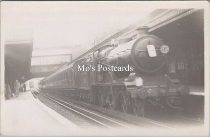 Railways Postcard - Southern Locomotive at Sutton Train Station   SW17557