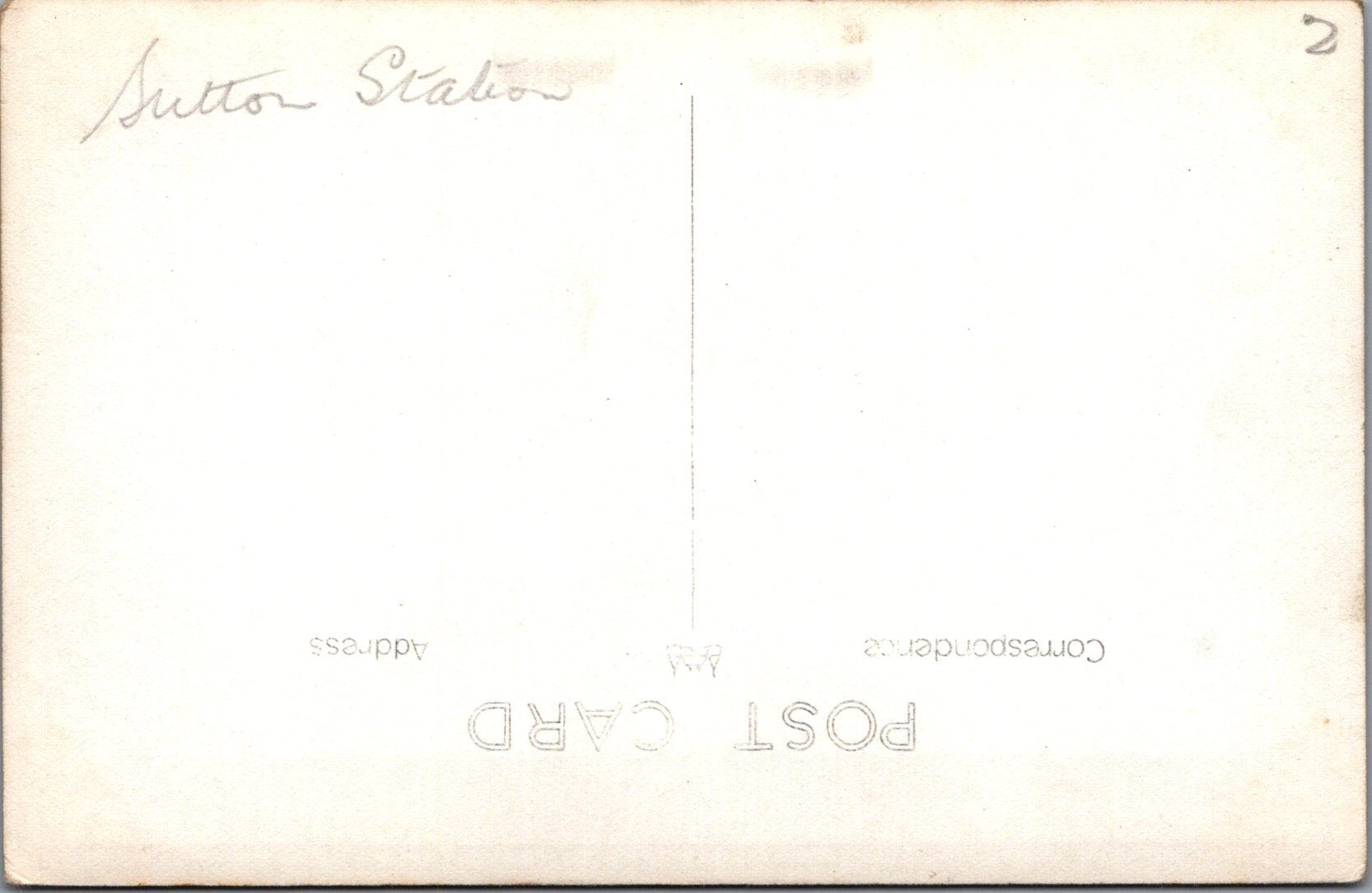 Railways Postcard - Southern Locomotive at Sutton Train Station   SW17557