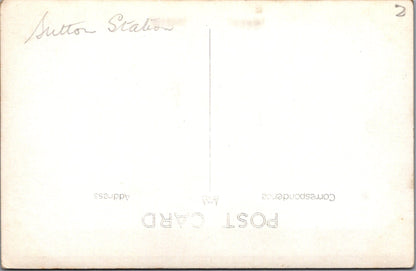 Railways Postcard - Southern Locomotive at Sutton Train Station   SW17557