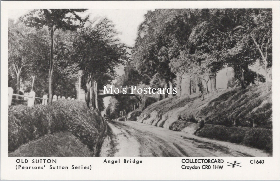 London Postcard - Old Sutton, Angel Bridge  SW17563