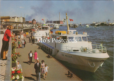Germany Postcard - Hamburg, Landungsbrucken Und Jan Molsen SW17648