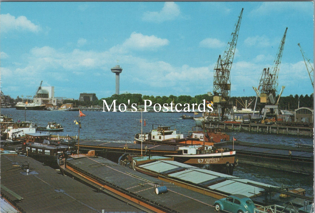 Netherlands Postcard - Harbour View, Rotterdam  SW17592
