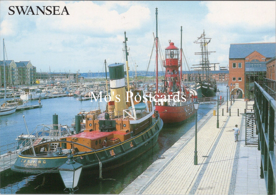 Wales Postcard - Swansea Maritime Museum, Glamorgan  SW17597