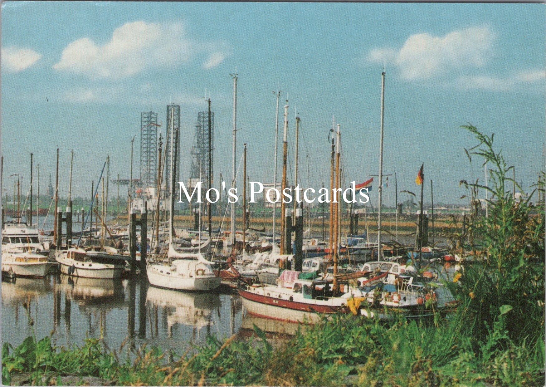 Netherlands Postcard - Jachthaven, Delfzijl  SW17598