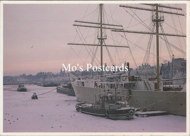 Netherlands Postcard - IJ With Tall Ship SW17600