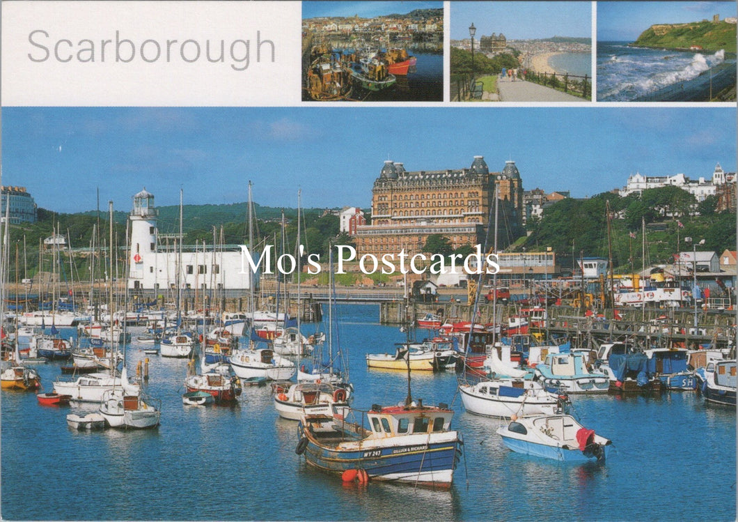 Yorkshire Postcard - Views of Scarborough  SW17603