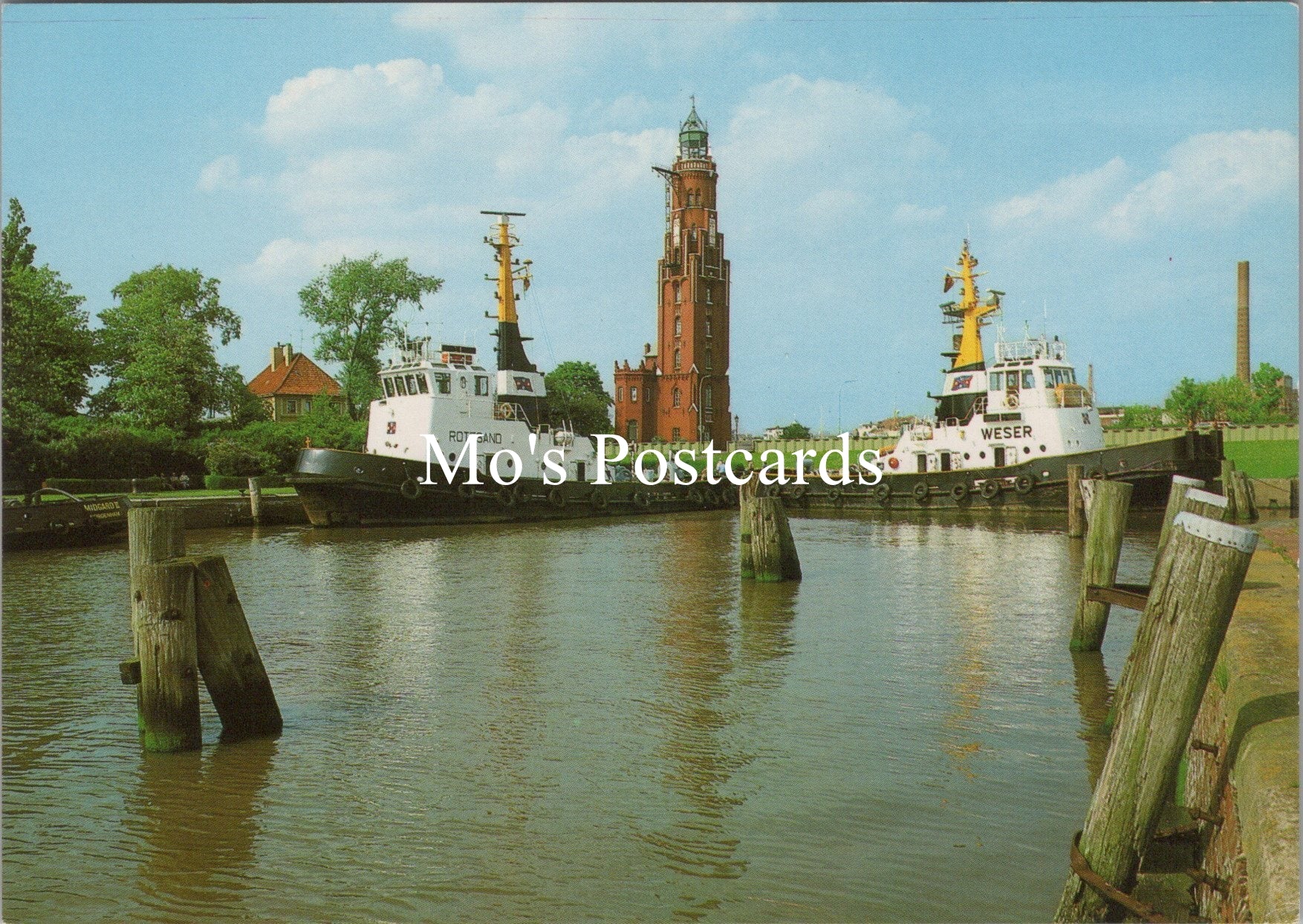 Germany Postcard - Bremerhaven, Alter Leuchtturm SW17610