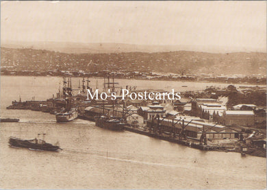 South Africa Postcard - Durban Harbour in The 1890's - SW17657