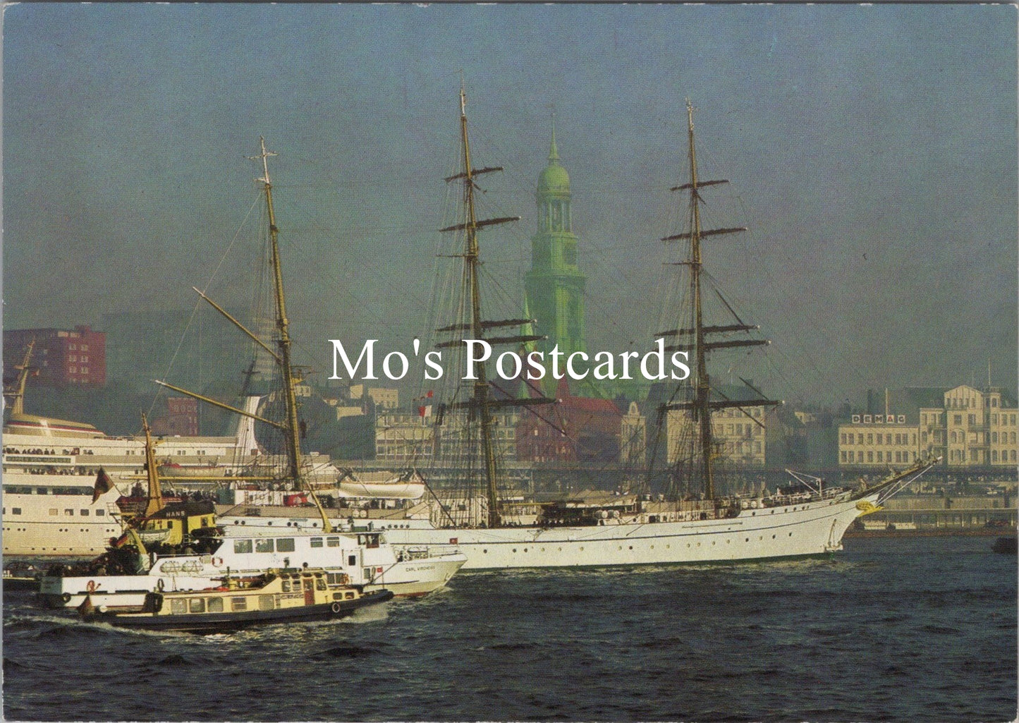 Germany Postcard - Hamburg Harbour, Gorch Fock  SW17666