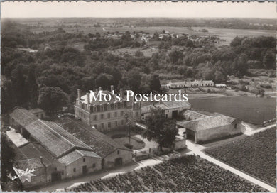 France Postcard - Aerial View of Chateau Grand, Pauillac SW17669