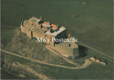 Northumberland Postcard - Aerial View of Lindisfarne Castle  SW17673