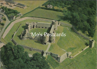 Wales Postcard - Aerial View of Rhuddlan Castle, Clwyd   SW17677