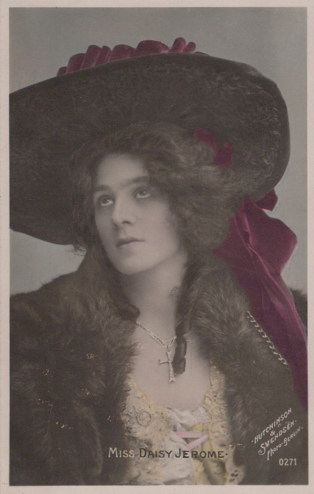 Theatrical Postcard - Actress Miss Daisy Jerome  SW18797