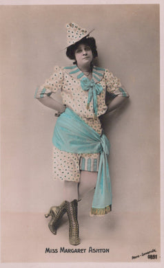 Theatrical Postcard - Actress Miss Margaret Ashton  SW18798