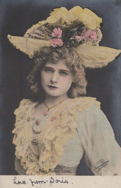 Theatrical Postcard - Actress Miss Mabel Love  SW18800