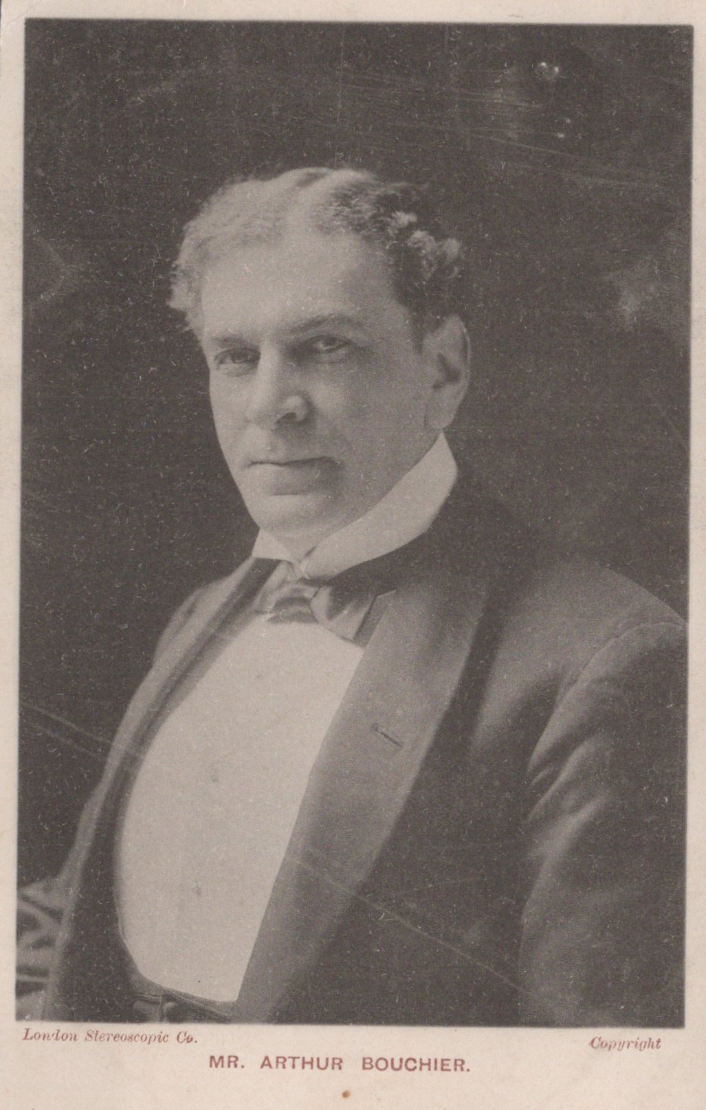 Theatrical Postcard - Actor Mr Arthur Boucher   SW18803