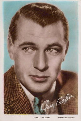 Theatrical Postcard - American Actor Gary Cooper  SW18892
