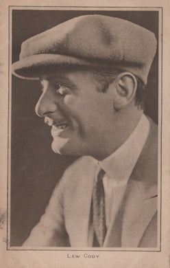 Theatrical Postcard - American Stage and Film Actor Lew Cody  SW18893