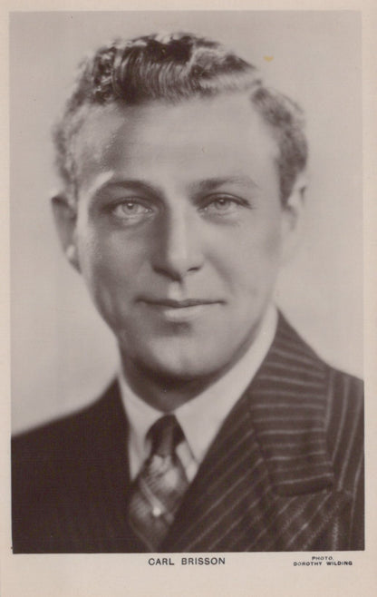 Theatrical Postcard - Danish Actor and Singer Carl Brisson  SW18896