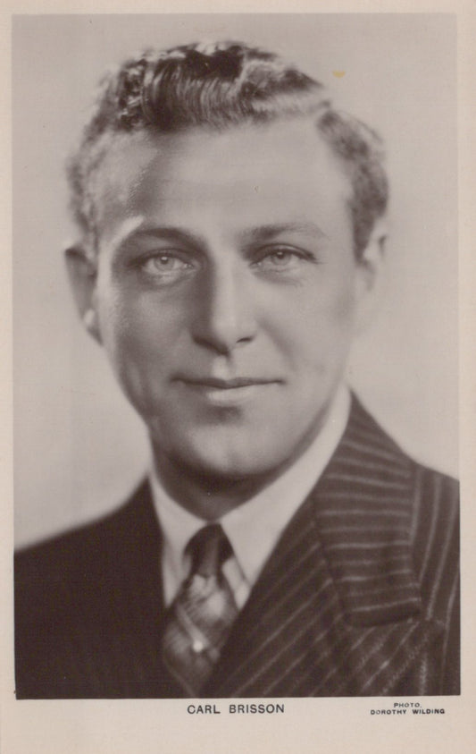 Theatrical Postcard - Danish Actor and Singer Carl Brisson  SW18896