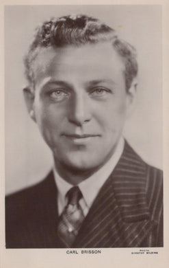 Theatrical Postcard - Danish Actor and Singer Carl Brisson  SW18896