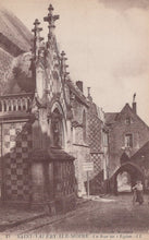 Load image into Gallery viewer, Vintage photograph of a building with decorative architecture in Saint-Valery-sur-Somme, France.
